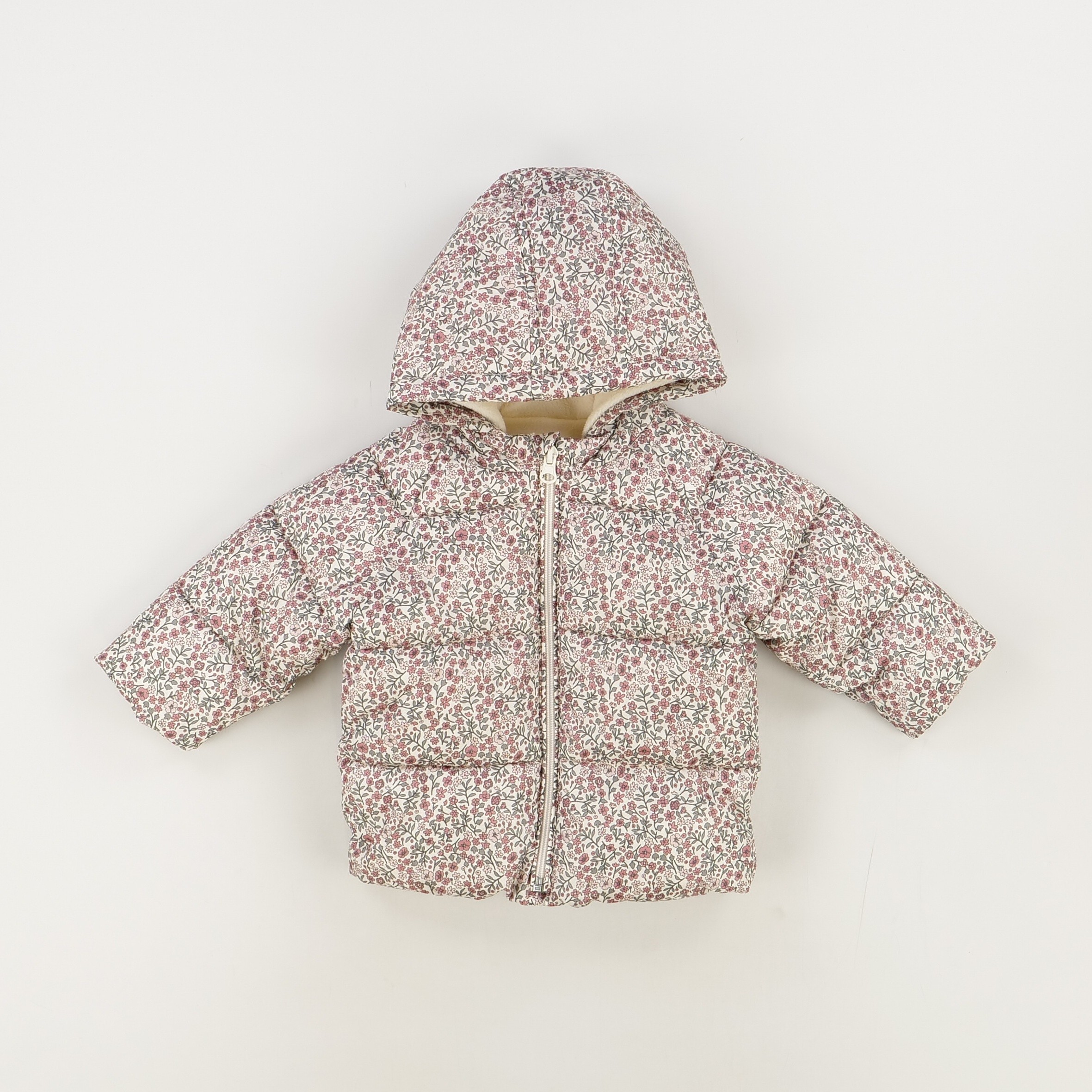 Manteau multicolore - Kiabi - Fille 9 mois - Seconde Main
