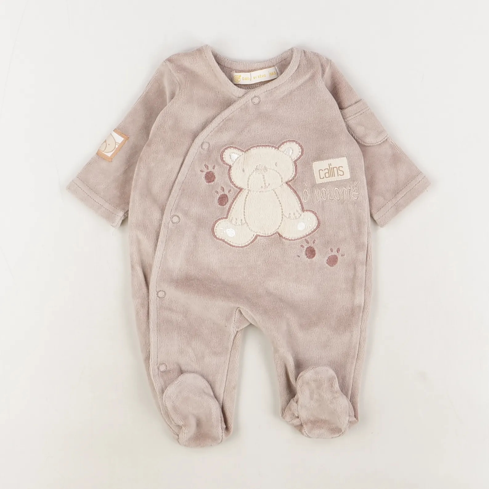 Pyjama beige - Gémo - Mixte 0 mois - Seconde Main