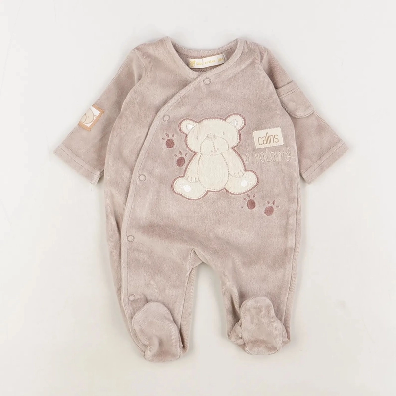 Pyjama beige - Gémo - Mixte 0 mois - Seconde Main
