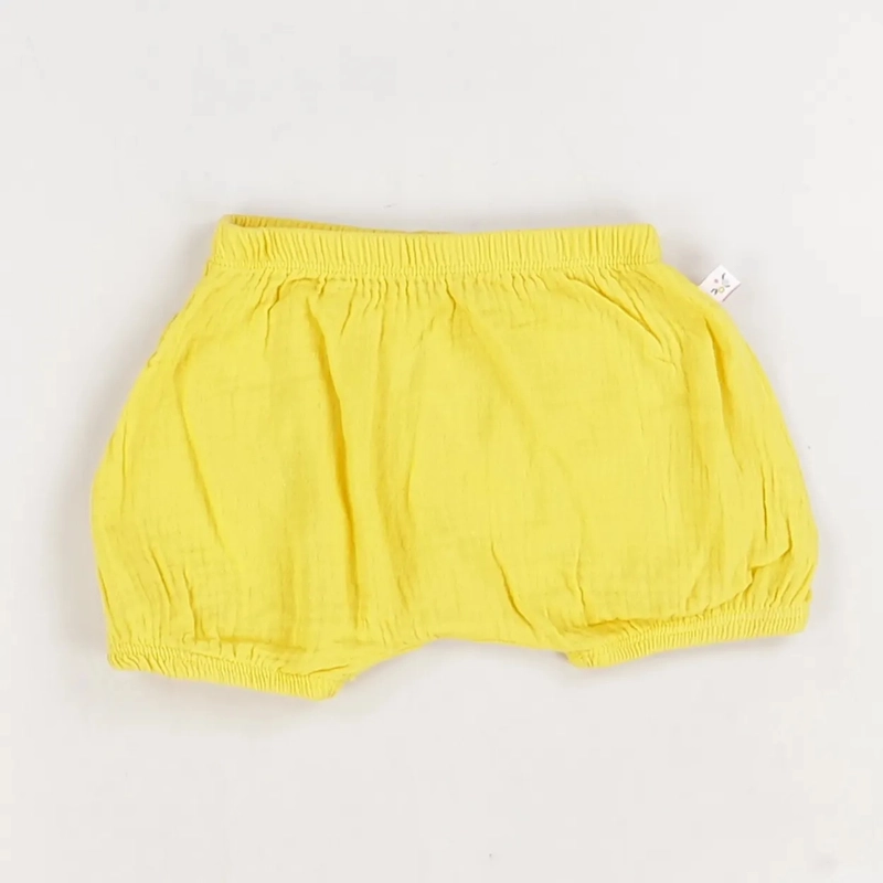 Short jaune - Absorba - Fille 12 mois - Seconde Main