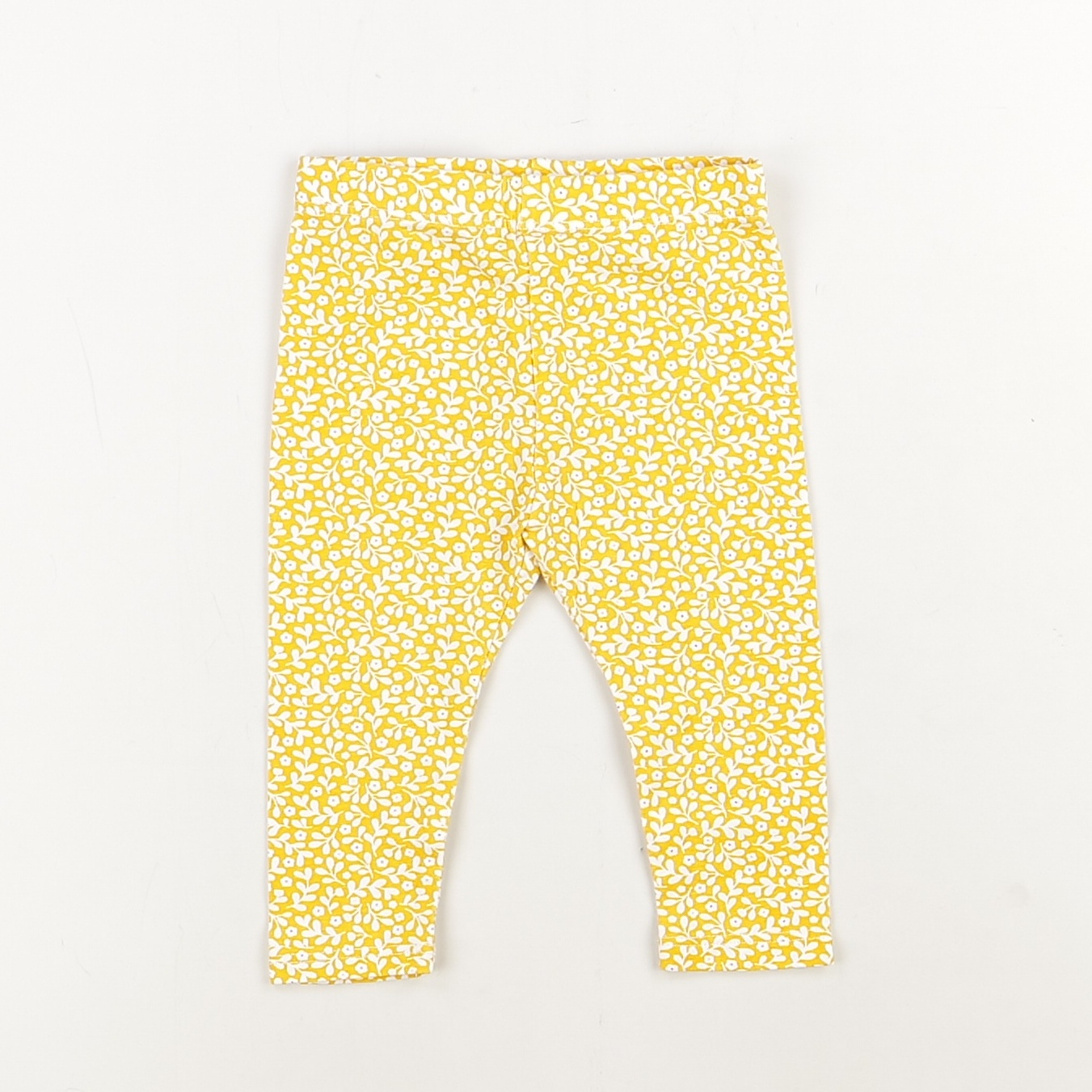 Legging jaune - Obaibi - Fille 6 mois - Seconde Main