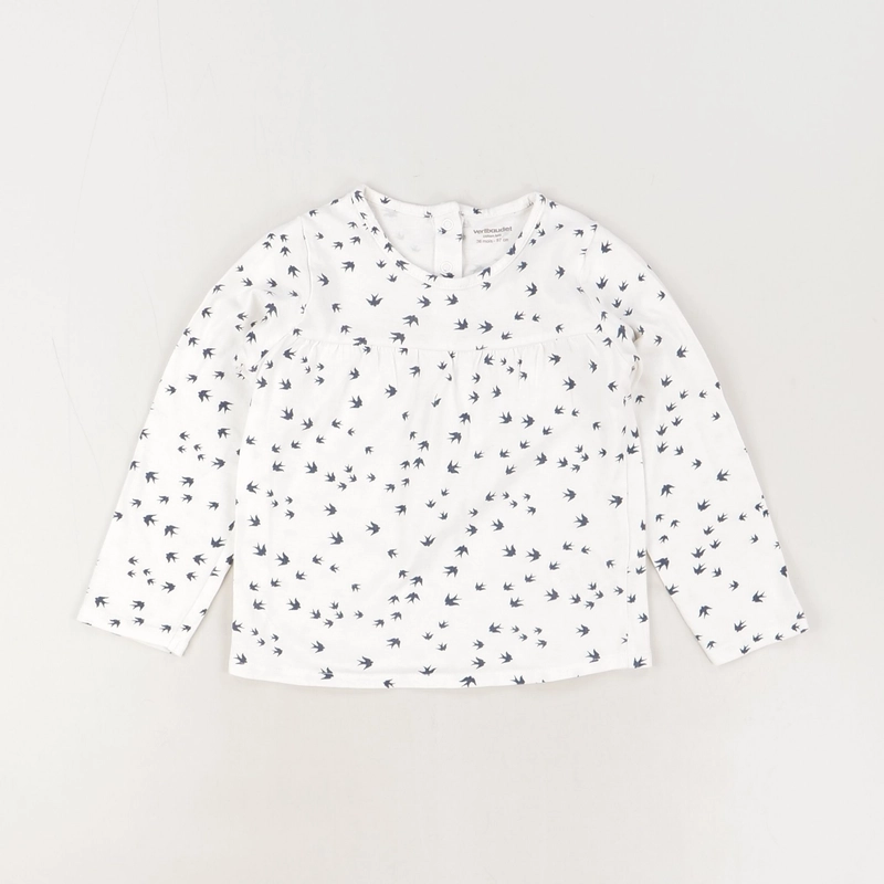 T-shirt blanc - Vertbaudet - Mixte 3 ans - Seconde Main