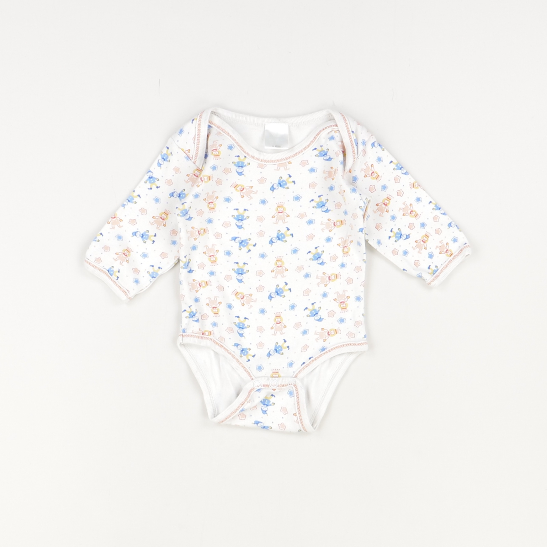Body multicolore - Sans marque - Fille 6 mois - Seconde Main
