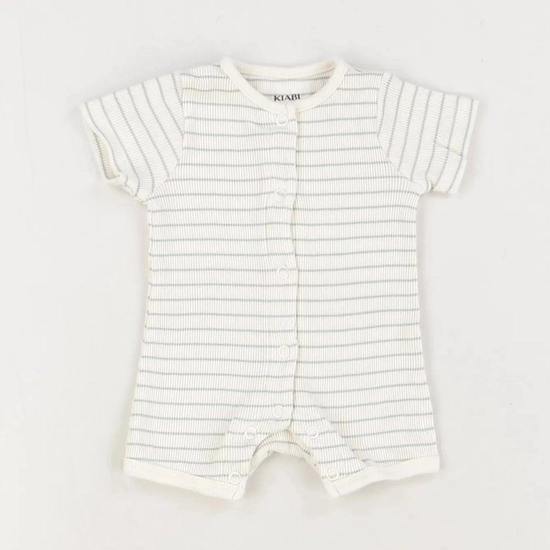 Combinaison blanc - Kiabi - Garçon 1 mois - Seconde Main