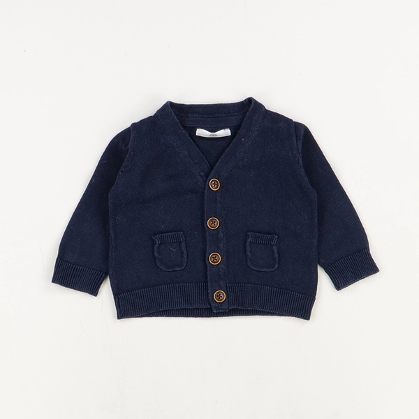 Gilet bleu - La redoute - Garçon 3 mois - Seconde Main