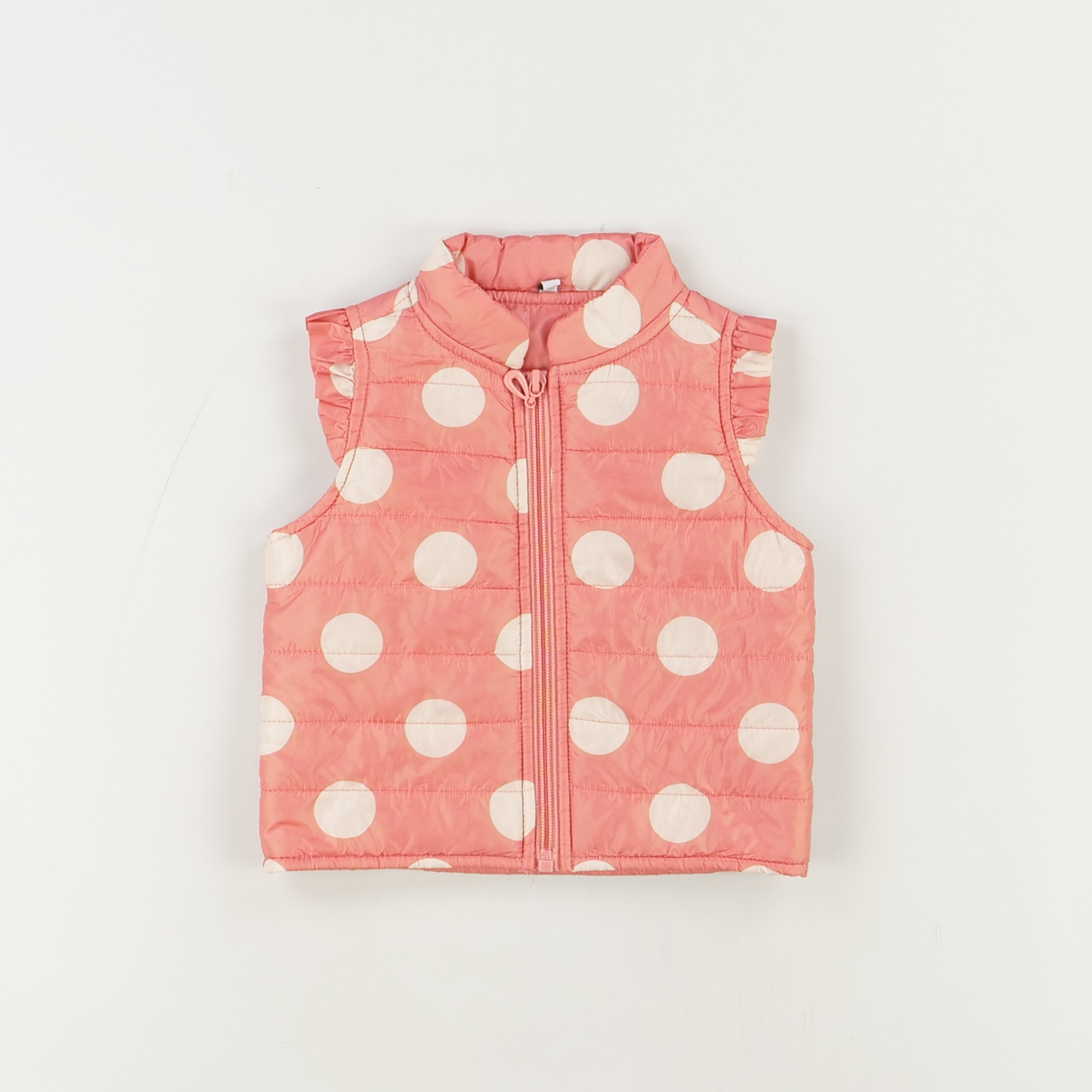 Doudoune rose - Sans marque - Fille 12 mois - Seconde Main