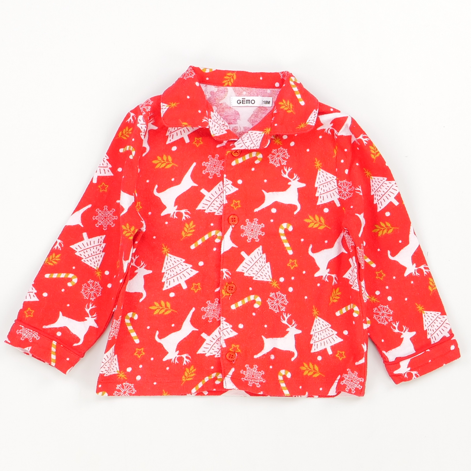 Pull rouge - Gémo - Mixte 18 mois - Seconde Main