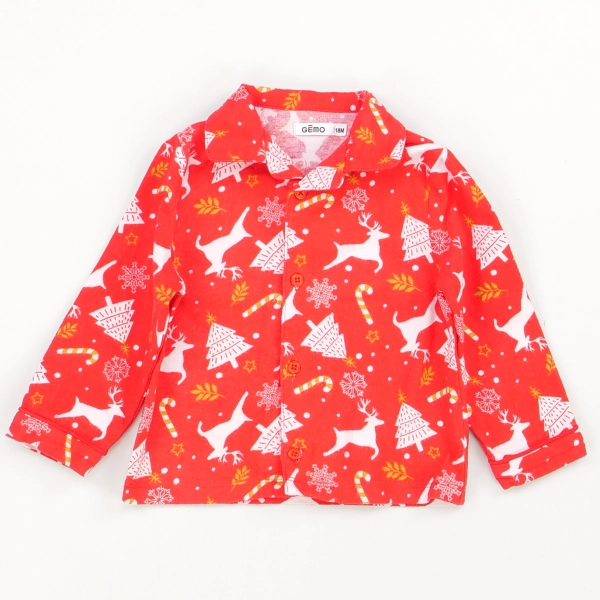 Pull rouge - Gémo - Mixte 18 mois - Seconde Main