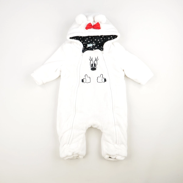 Combi-pilote blanc - Disney baby - Fille 18 mois - Seconde Main