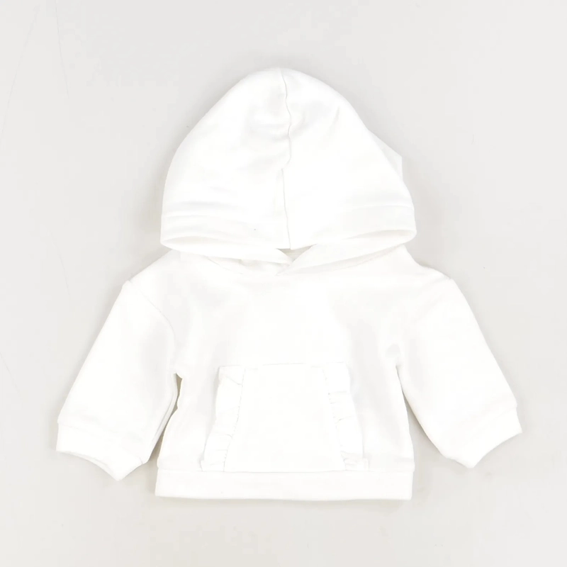 Pull blanc - Kiabi - Mixte 1 mois - Seconde Main