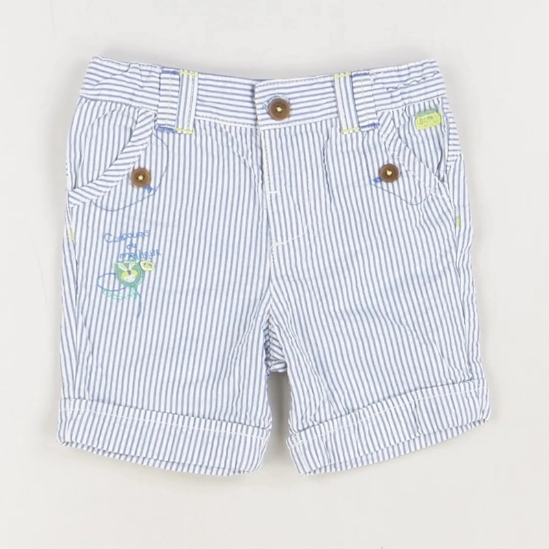 Short blanc - Sergent Major - Garçon 6 mois - Seconde Main