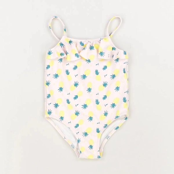 Maillot de bain blanc - Kiabi - Fille 18 mois - Seconde Main