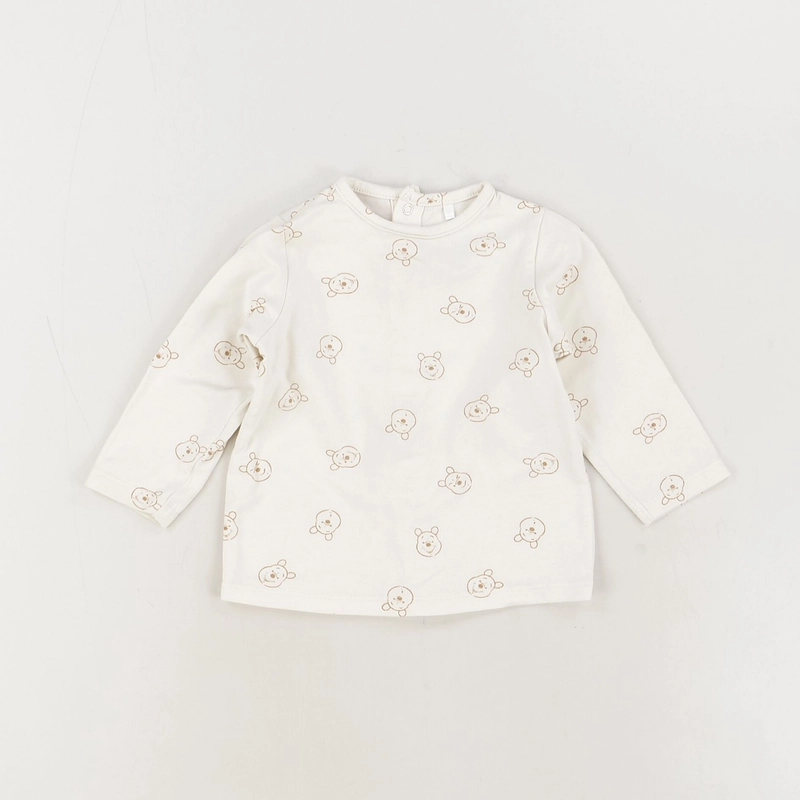 T-shirt blanc - Disney baby - Mixte 9 mois - Seconde Main