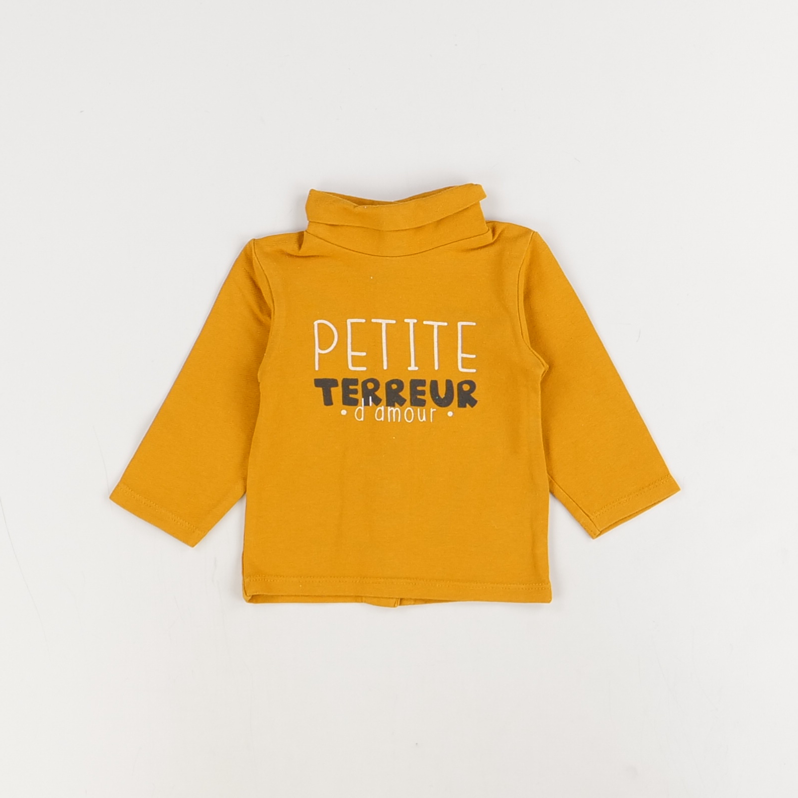 Col roulé orange - Kiabi - Garçon 3 mois - Seconde Main