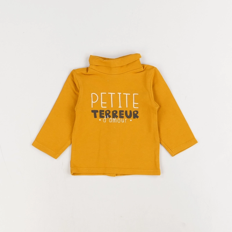 Col roulé orange - Kiabi - Garçon 3 mois - Seconde Main