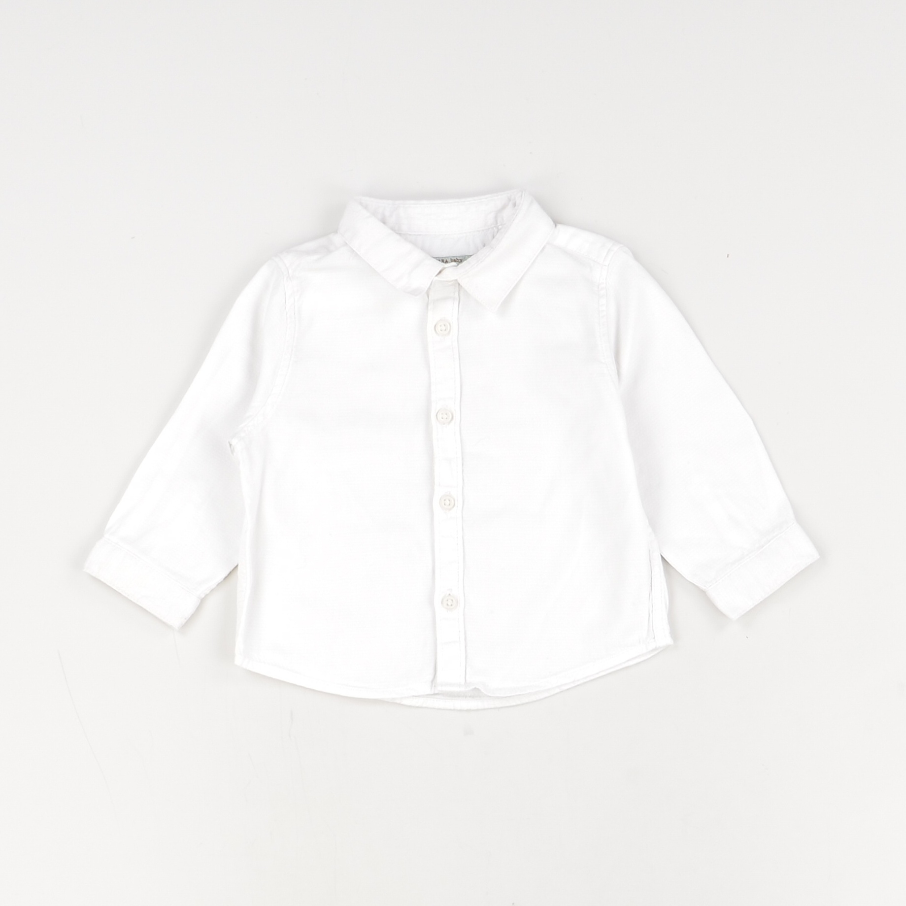 Chemise blanc - Zara - Mixte 3 mois - Seconde Main