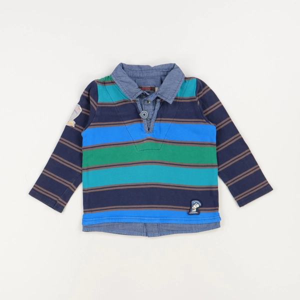 Polo multicolore - Catimini - Garçon 2 ans - Seconde Main