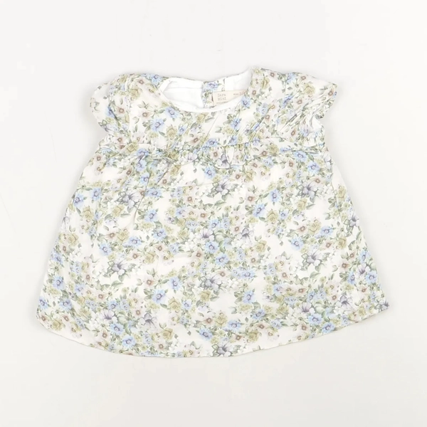 Robe blanc - Zara - Fille 3 mois - Seconde Main