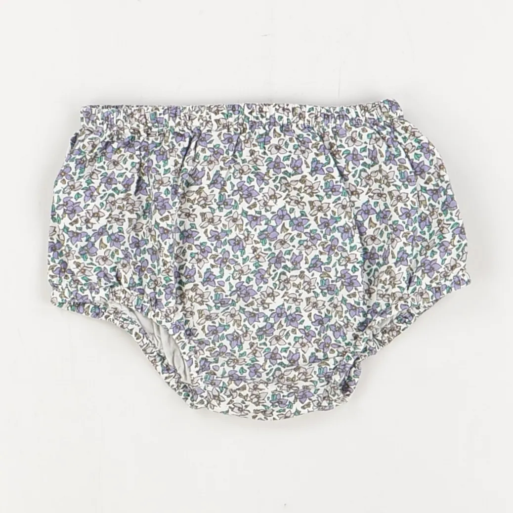 Short multicolore - Bout'chou - Fille 6 mois - Seconde Main