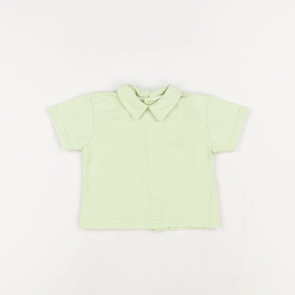 Polo vert - Baby love - Fille 3 mois - Seconde Main