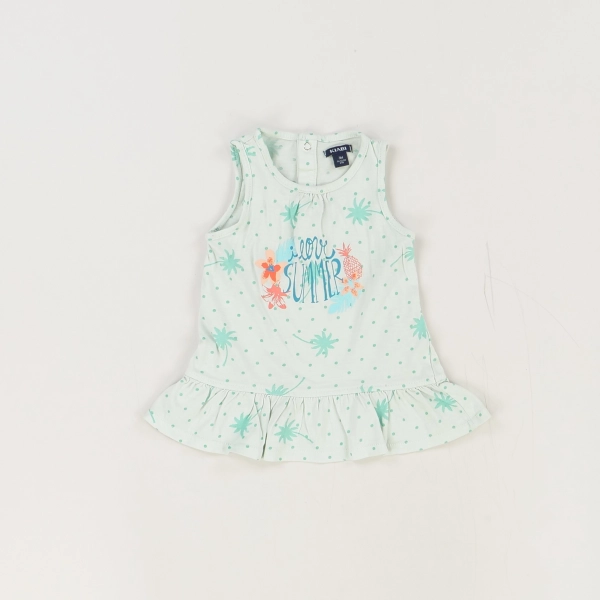 T-shirt vert - Kiabi - Fille 3 mois - Seconde Main