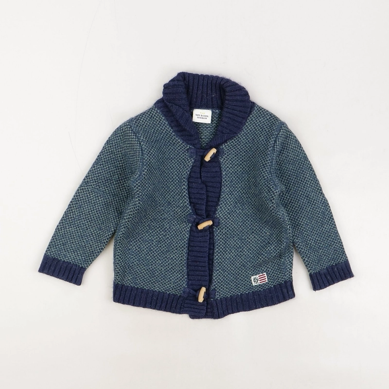 Gilet bleu - Tape à l'oeil - Garçon 24 mois - Seconde Main