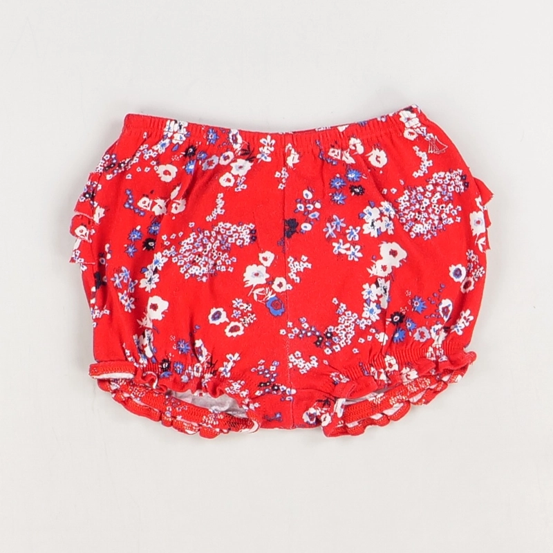 Short rouge - Petit Bateau - Fille 12 mois - Seconde Main