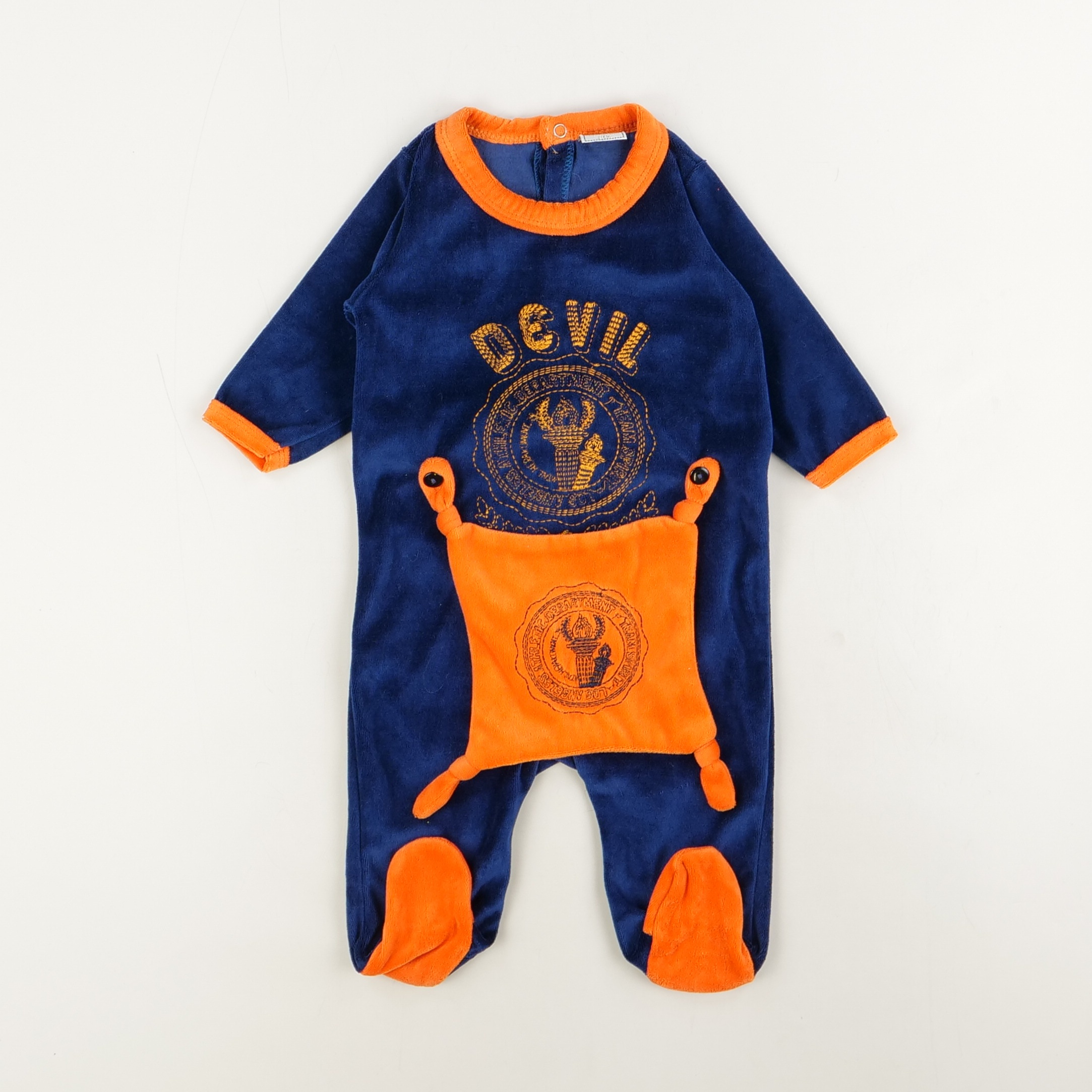 Pyjama bleu - Sans marque - Garçon 3 mois - Seconde Main