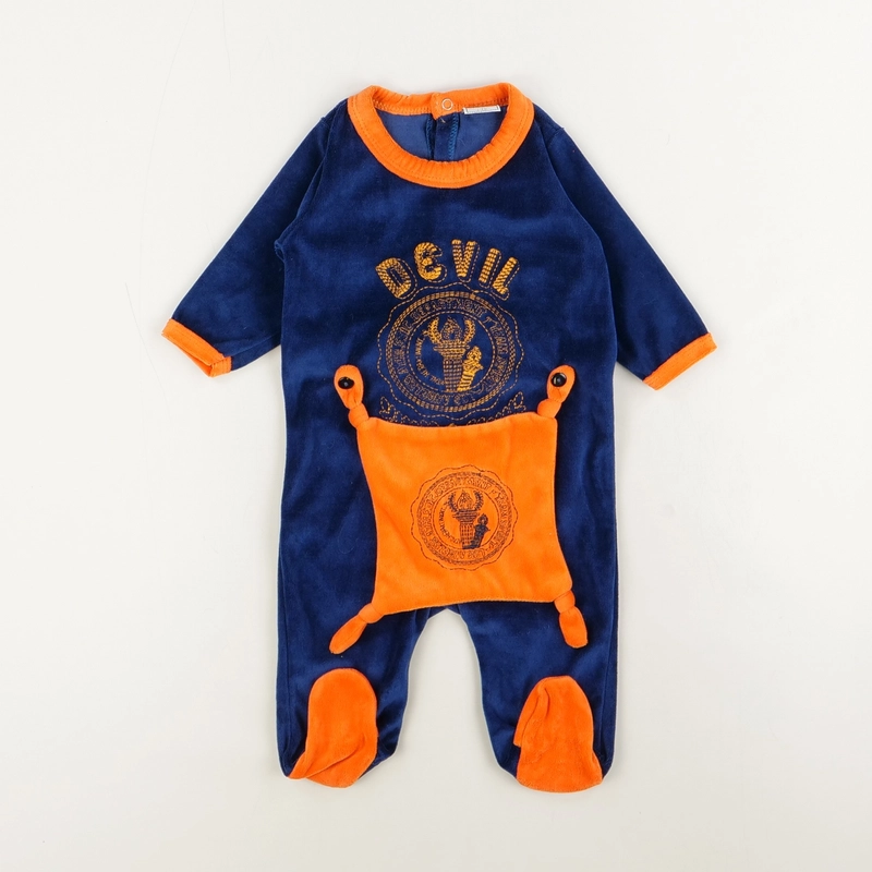 Pyjama bleu - Sans marque - Garçon 3 mois - Seconde Main