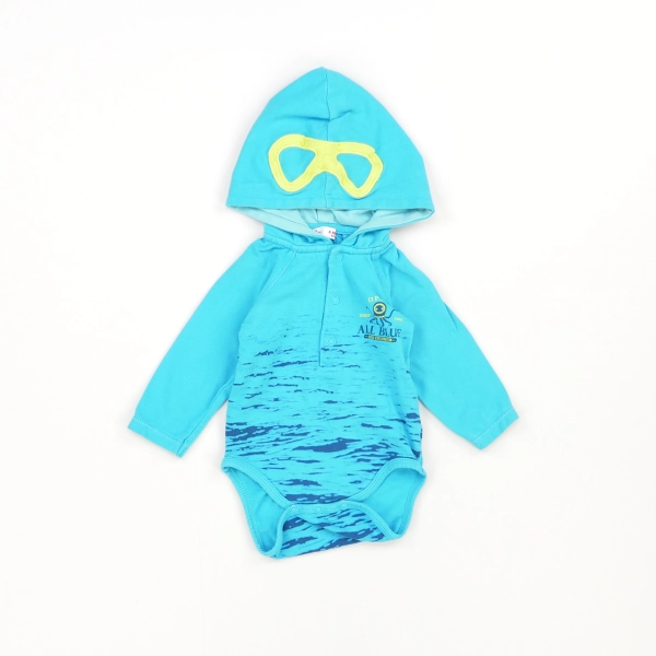 Body bleu - DPam - Garçon 6 mois - Seconde Main