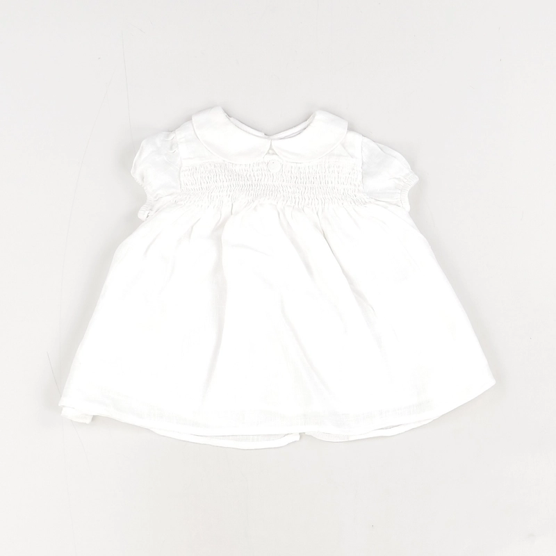 Robe blanc - Wedoble - Fille 0 mois - Seconde Main