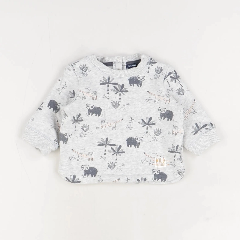 Pull blanc - Kiabi - Garçon 9 mois - Seconde Main