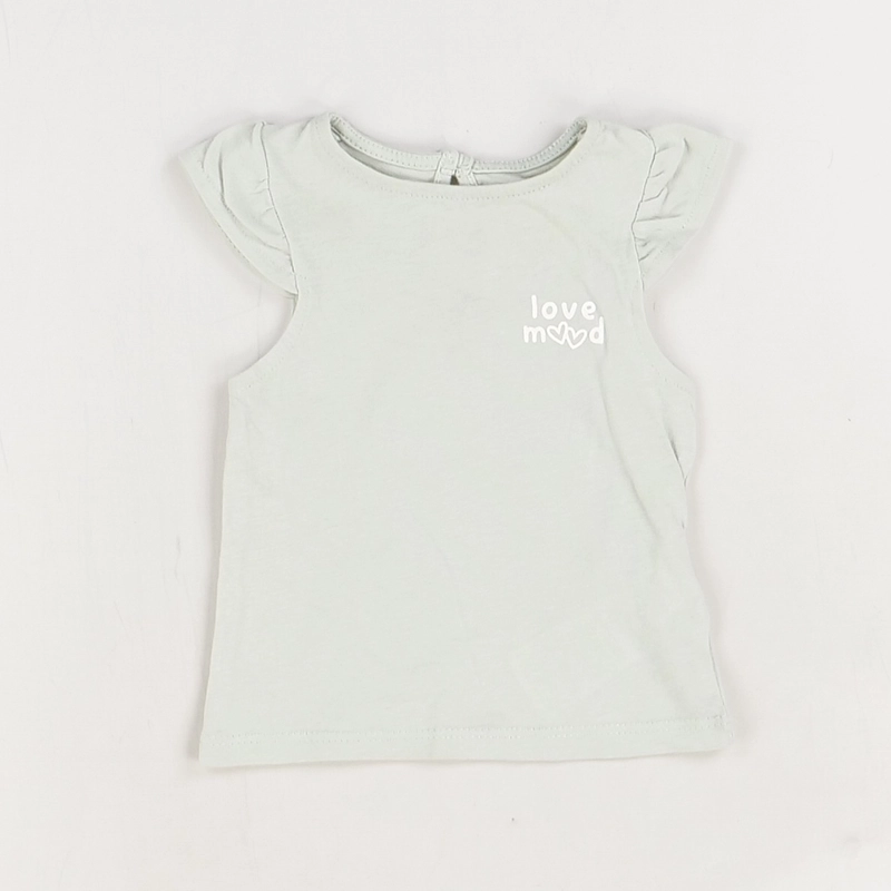 T-shirt bleu clair - Kiabi - Fille 3 mois - Seconde Main