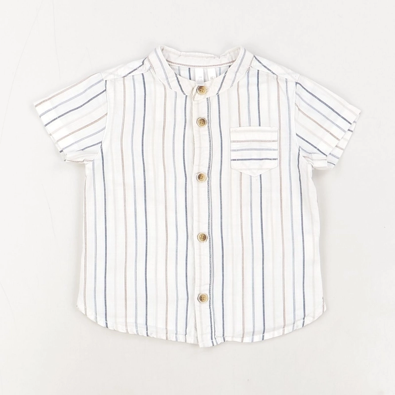 Chemise blanc - Orchestra - Garçon 3 mois - Seconde Main