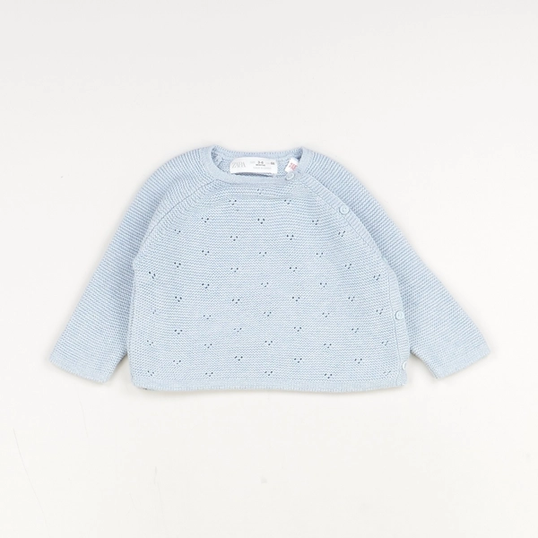 Pull bleu - Zara - Garçon 3 mois - Seconde Main
