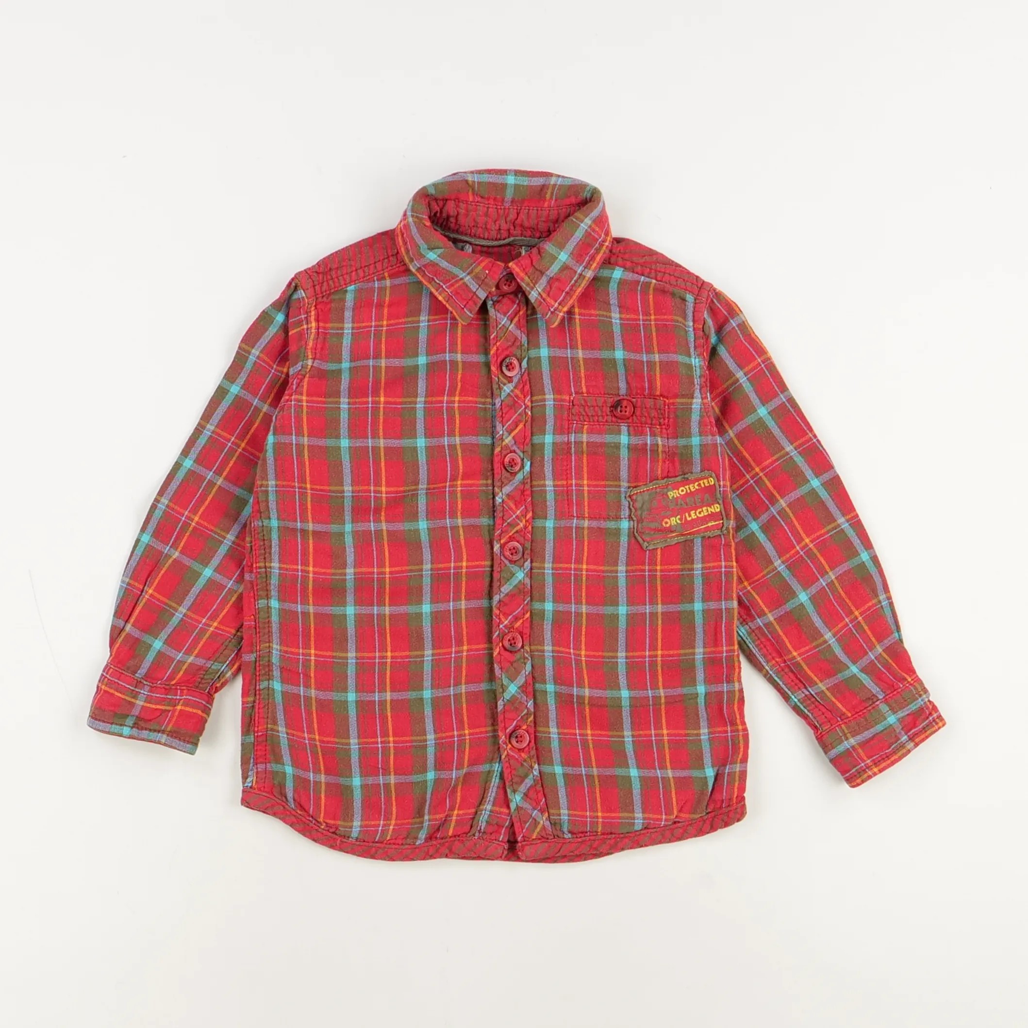Chemise multicolore - Orchestra - Garçon 3 ans - Seconde Main
