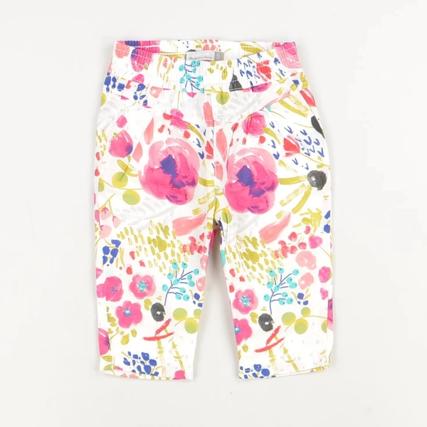 Pantalon multicolore - Catimini - Fille 6 mois - Seconde Main