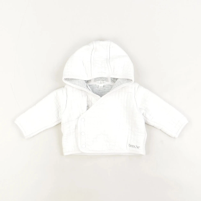 Gilet blanc - Brioche - Mixte 1 mois - Seconde Main