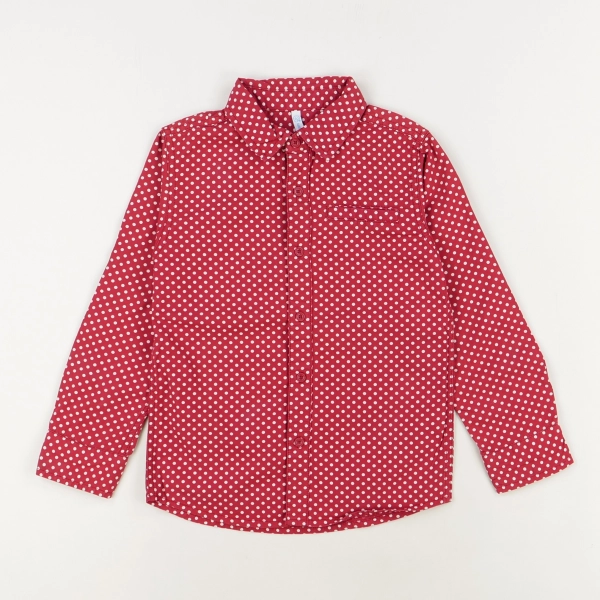 Chemise rouge - Gémo - Fille 6 ans - Seconde Main