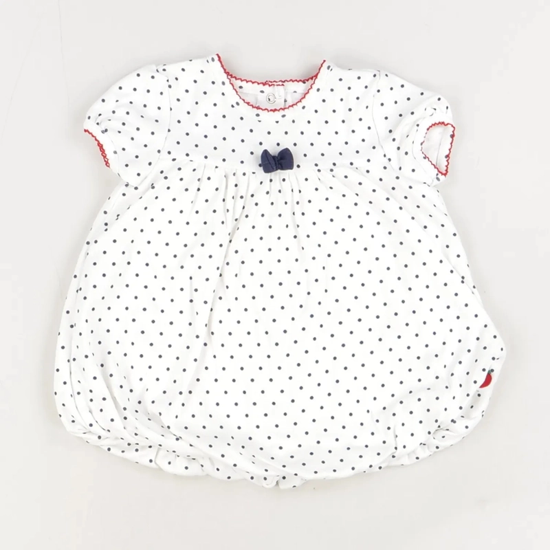 Robe blanc - Absorba - Fille 6 mois - Seconde Main