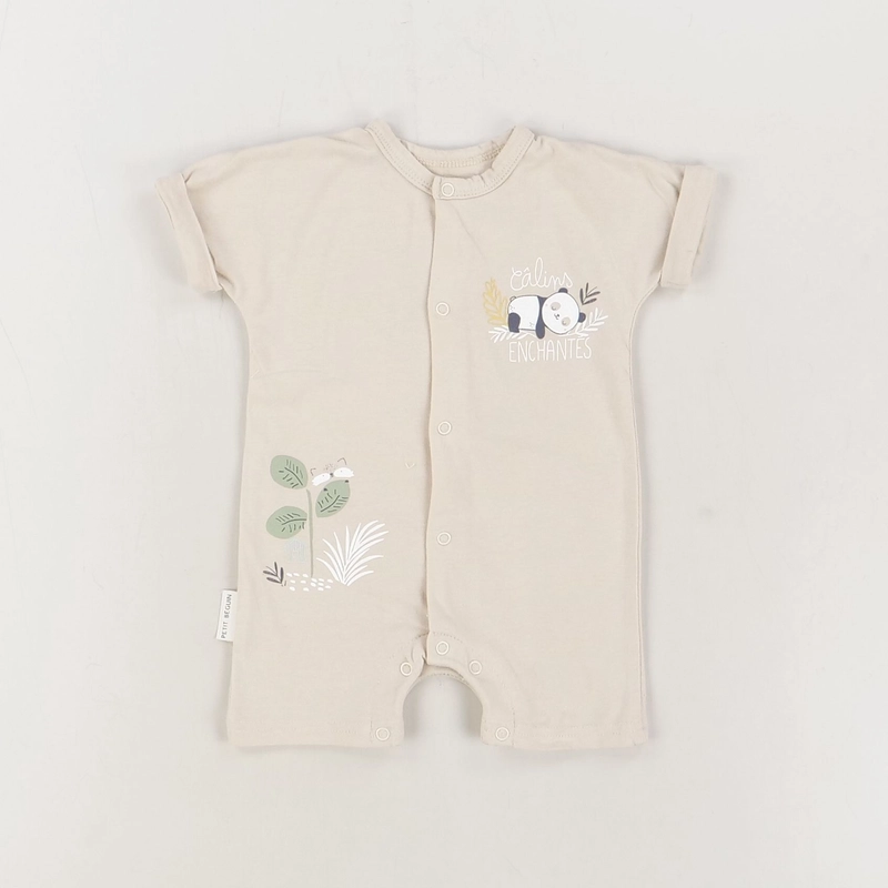 Combinaison beige - Petit Bateau - Mixte 0 mois - Seconde Main