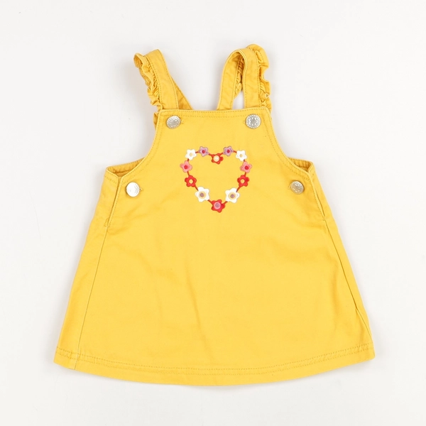 Robe jaune - Sans marque - Fille 6 mois - Seconde Main