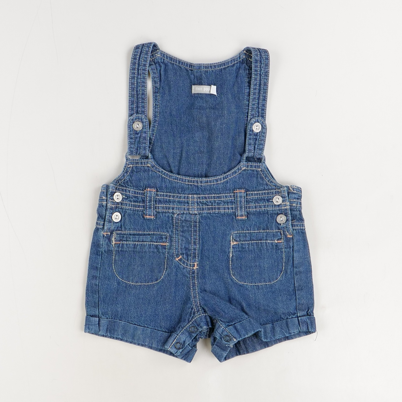 Salopette bleu - Mini Pouce - Garçon 12 mois - Seconde Main