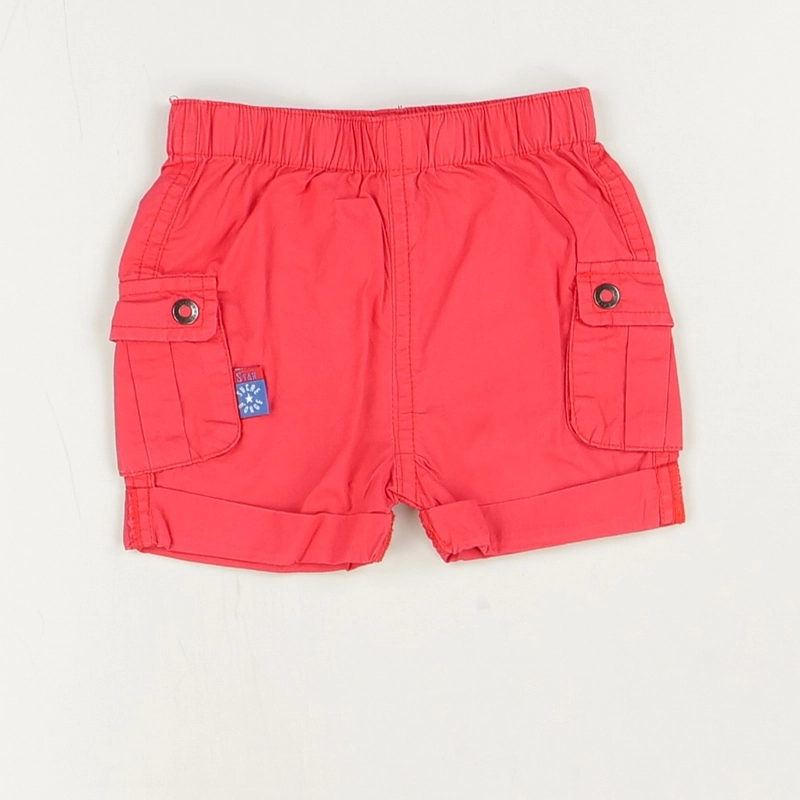 Short rouge - Sucre D'Orge - Fille 6 mois - Seconde Main