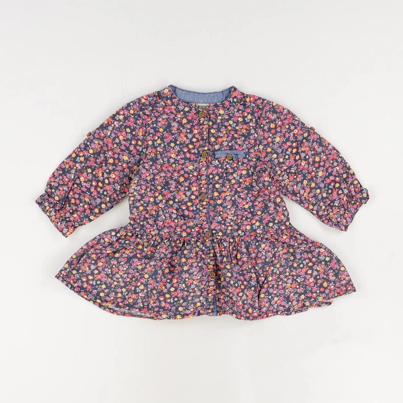 Robe multicolore - Tape à l'oeil - Fille 9 mois - Seconde Main