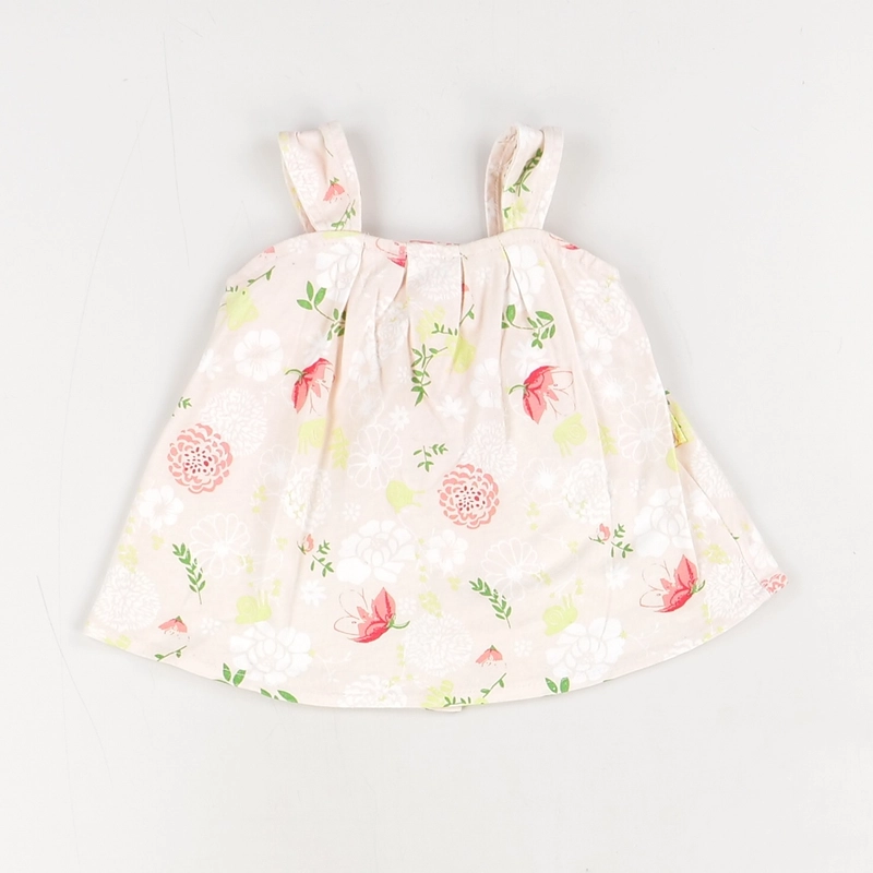 Robe blanc - Sucre D'Orge - Fille 0 mois - Seconde Main