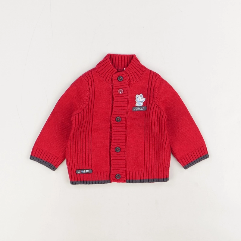 Gilet rouge - Sergent Major - Garçon 6 mois - Seconde Main