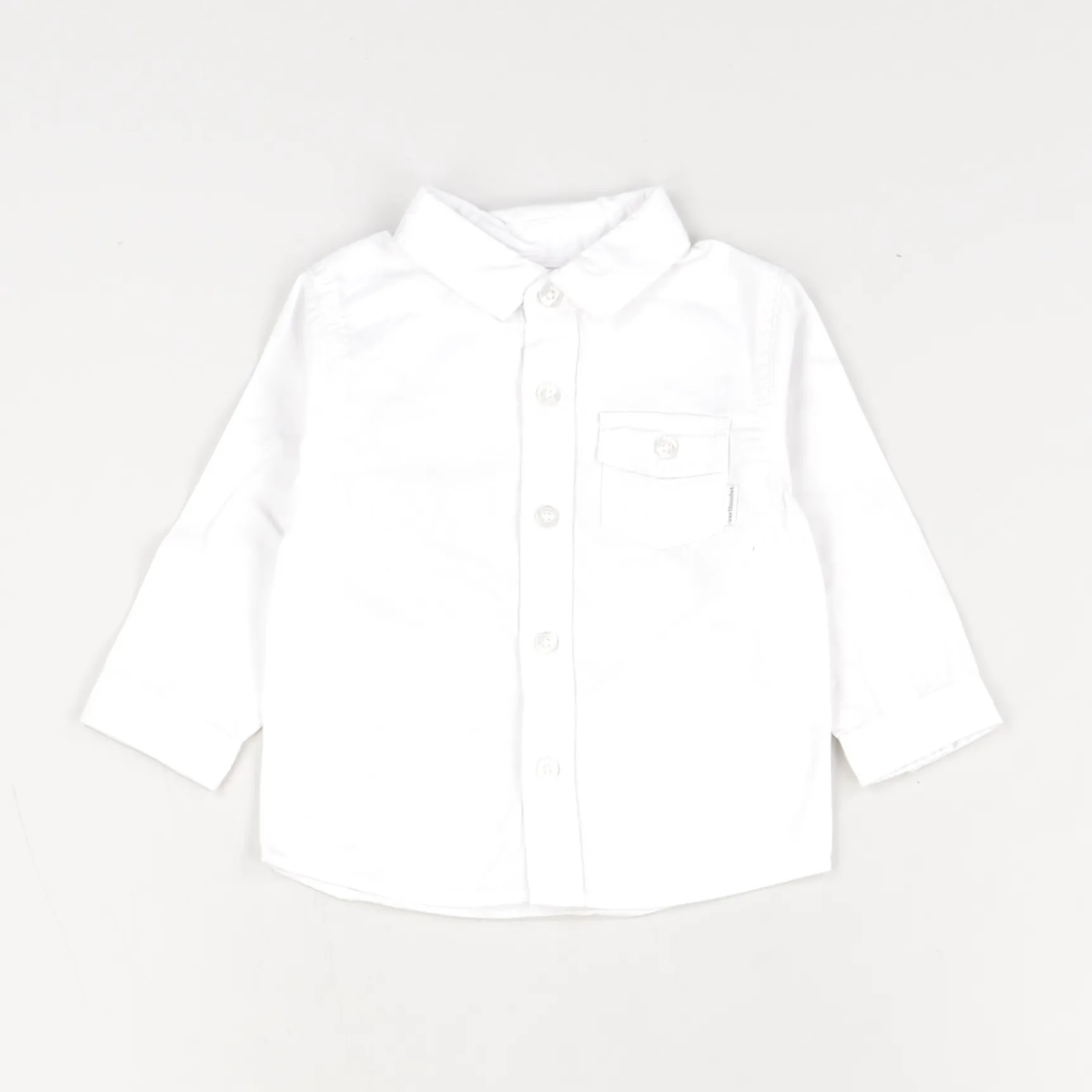 Chemise blanc - Vertbaudet - Mixte 9 mois - Seconde Main