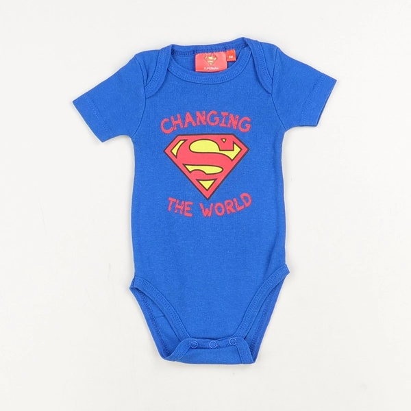Body bleu - Superman - Garçon 3 mois - Seconde Main