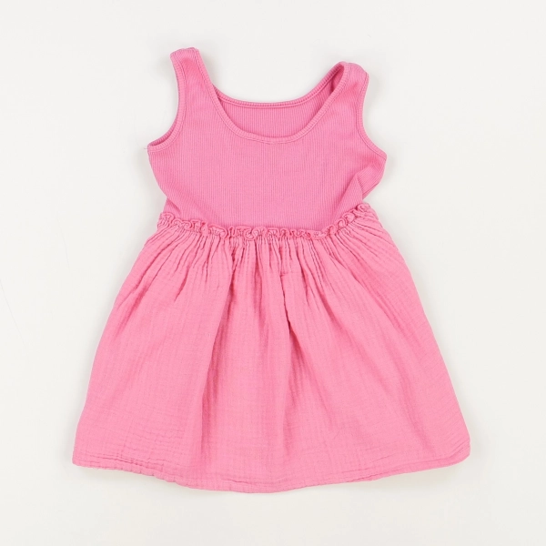 Robe rose - Zara - Fille 18 mois - Seconde Main